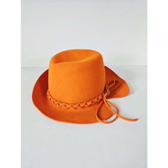 Vintage Glenover Henry Pollak Felted Wool Notched Brim Rancher Fedora Derby Hat main image 9